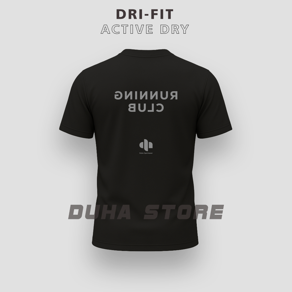 Jersey Running Club Duha Sportwear Olahraga Sport Pria Wanita