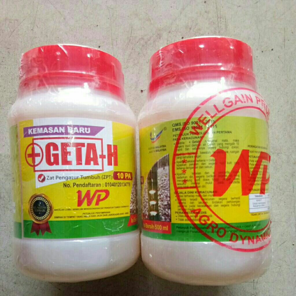 GETAH + GETAH 1000 KEMASAN BARU UK 500ML ZPT UNTUK MENINGKATKAN HASIL LATEX