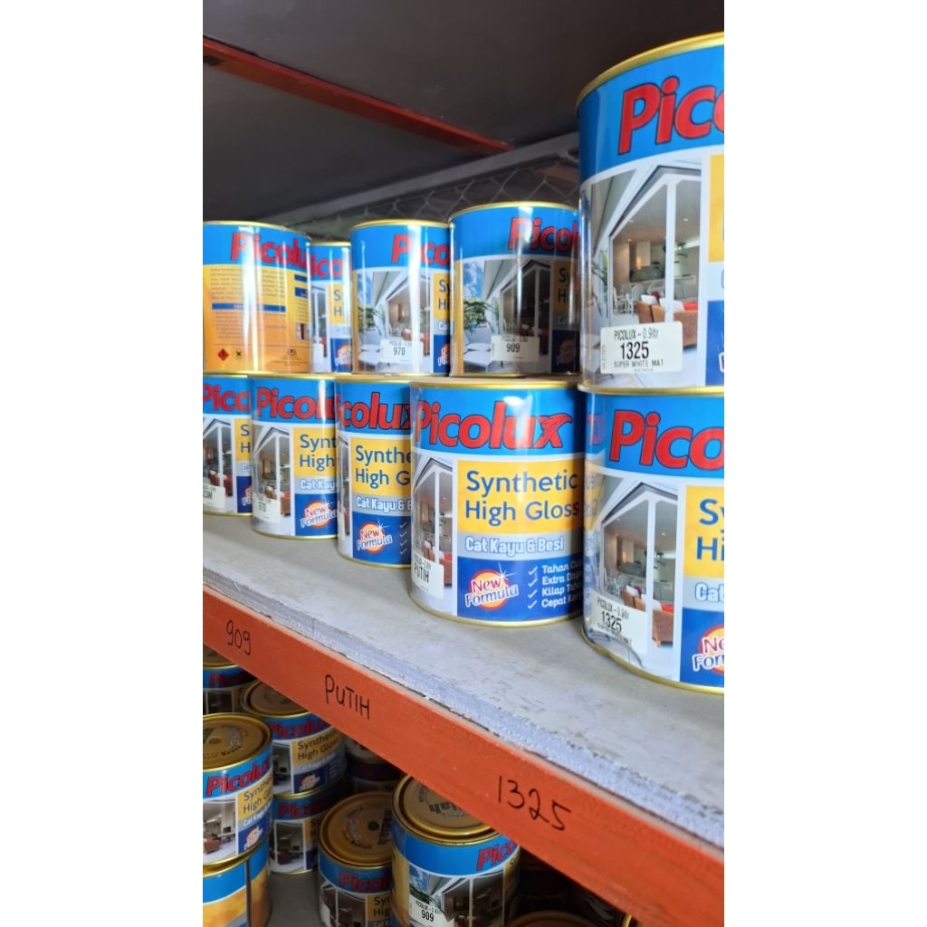 Picolux cat kayu dan besi /cat minyak 1 kg