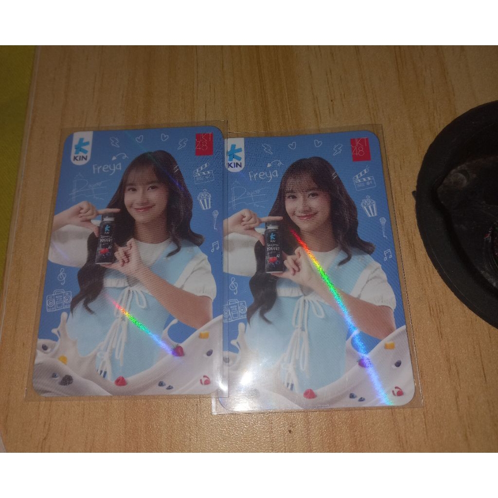 Photocard JKT48 Freya x Kin Yoghurt