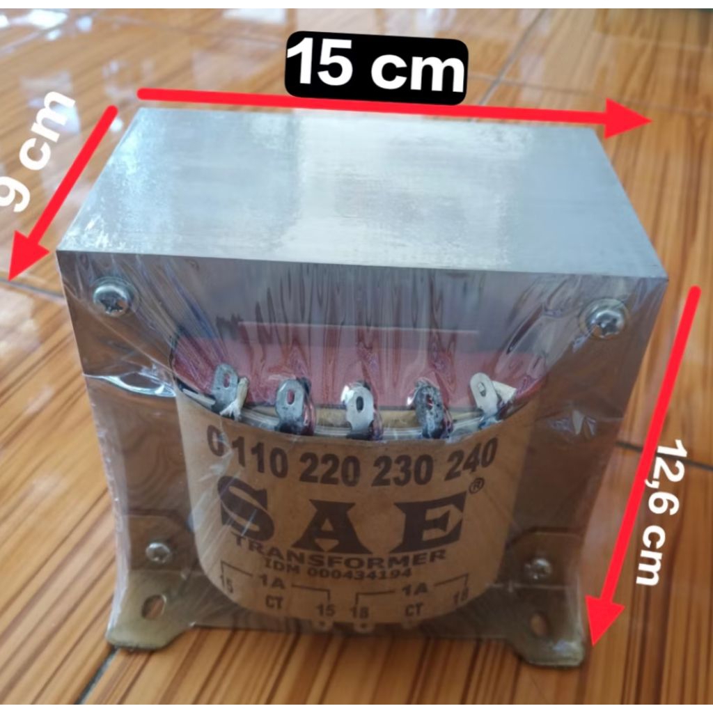 TRAFO SAE 20A CT 55V TRAFO TRANSFORMER MURNI SAE 20 AMPERE