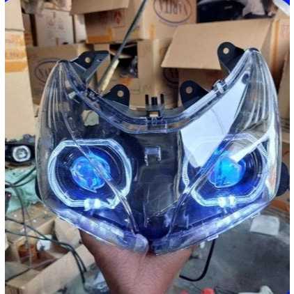 REFLEKTOR LAMPU DEPAN + SEN ALIS RUNNING VARIO 110 FI LED SUPER KEREN