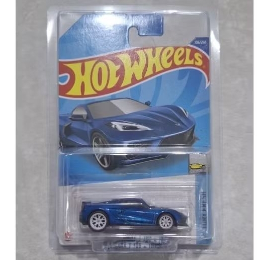 Hotwheels custom 2020 Corvette [Blue] HW factory fresh