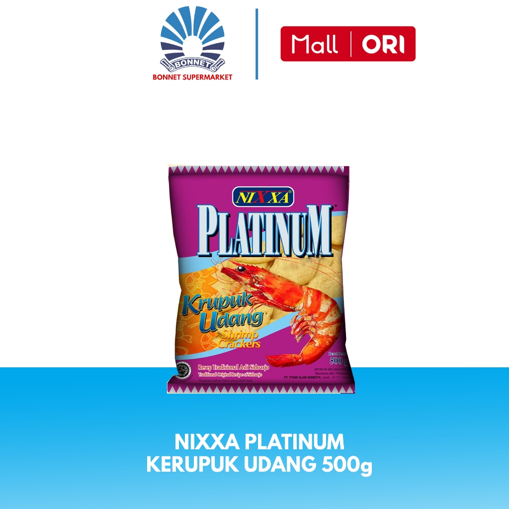 

Nixxa Platinum Krupuk Udang 500g 8992950341185