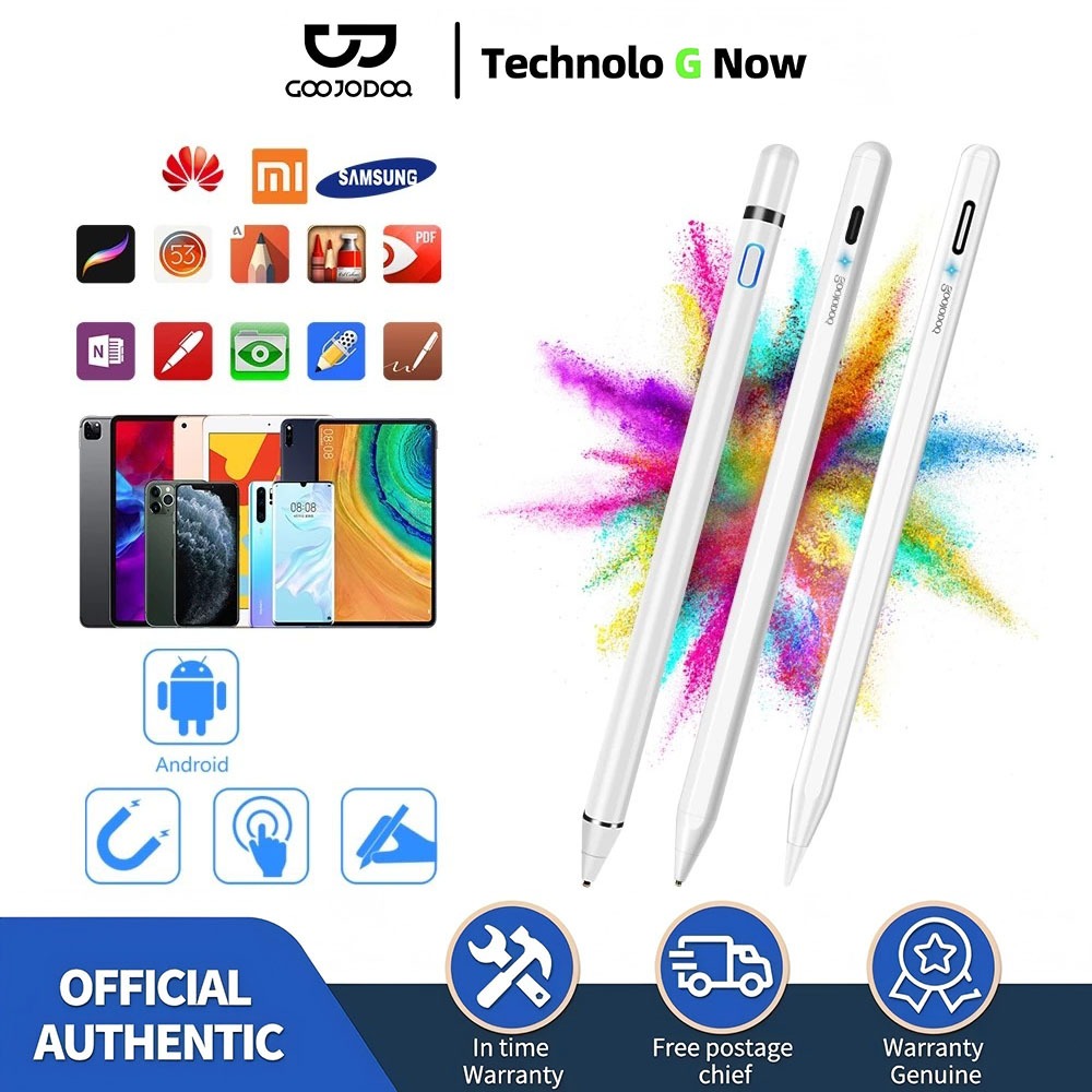 Goojodoq Stylus Pen Universal for apel pro 11 Pencil Tablet Pen IOS Android
