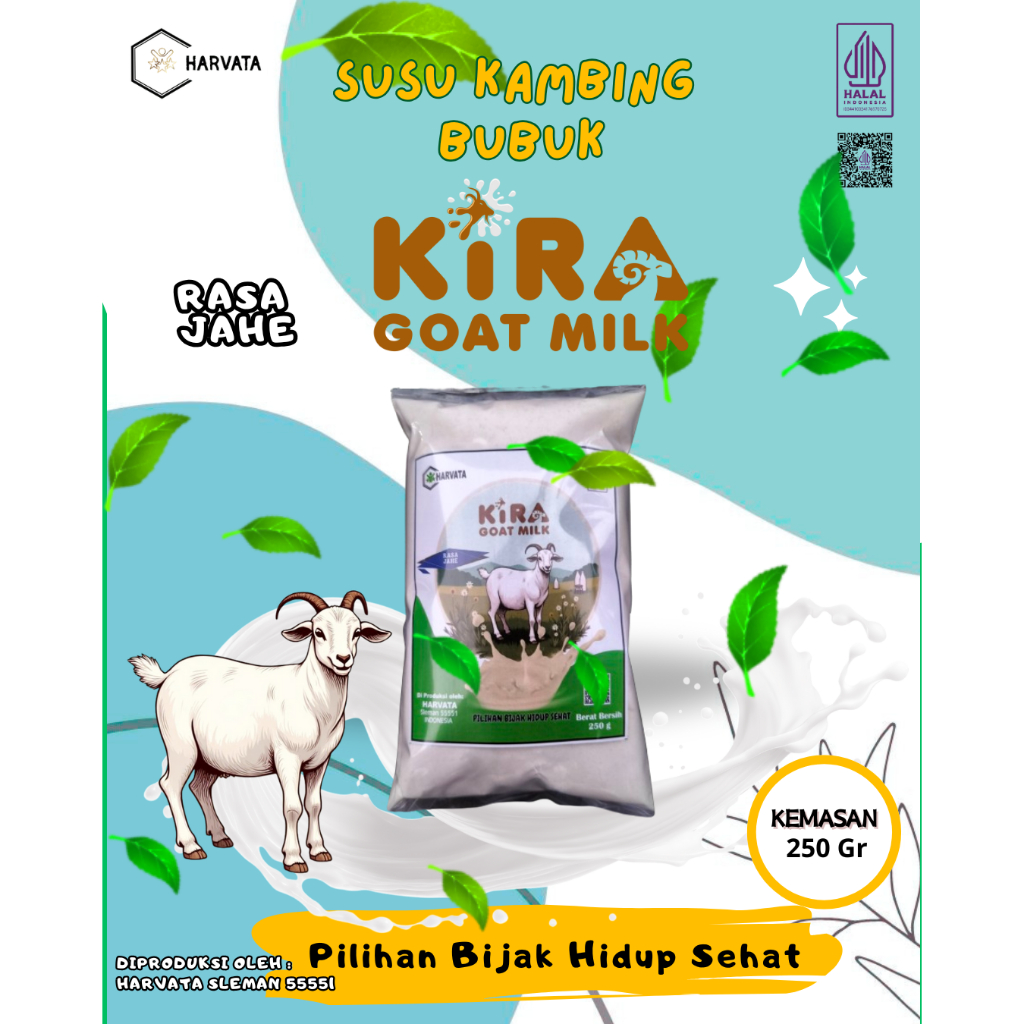 

Susu Kambing Bubuk Rasa Jahe 250 gr