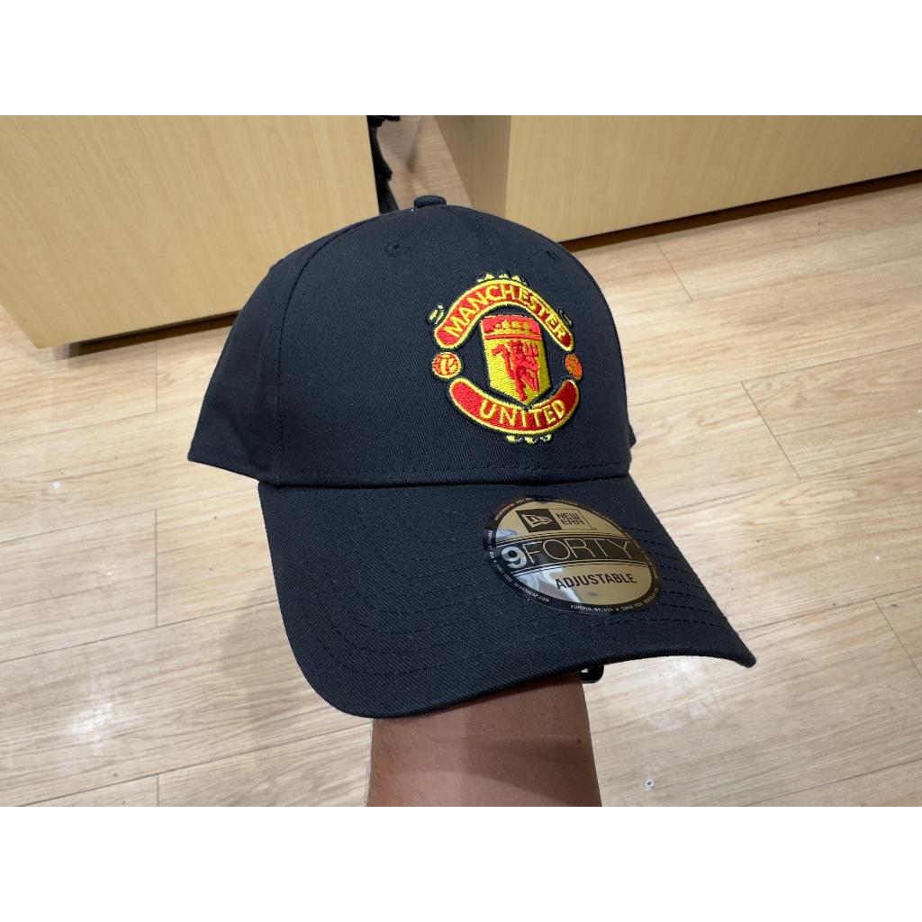 Topi New Era 9Forty Manchester United Essential Black Cap 100% Original