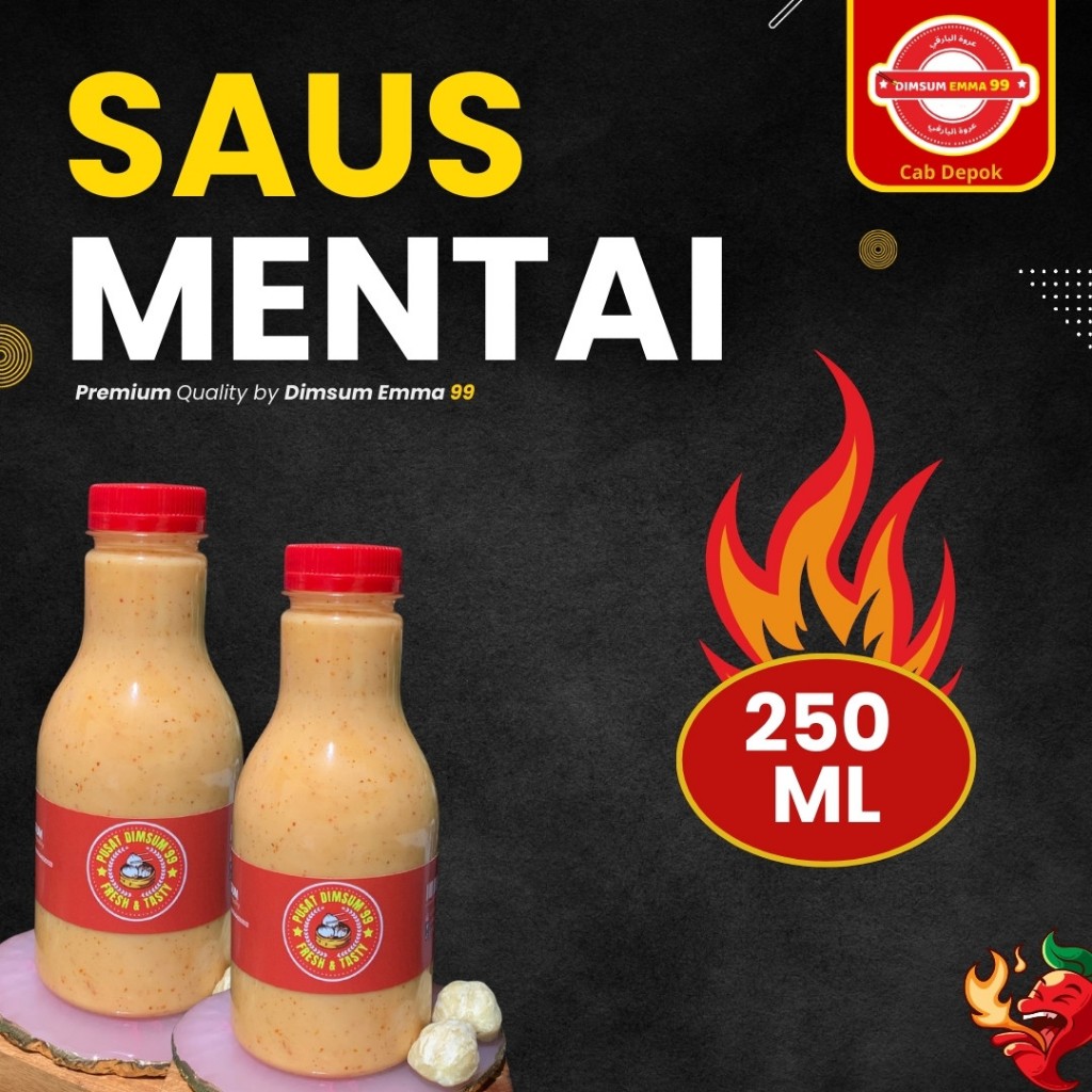 Saus Mentai Dimsum Emma 99 - Lezat dan Creamy