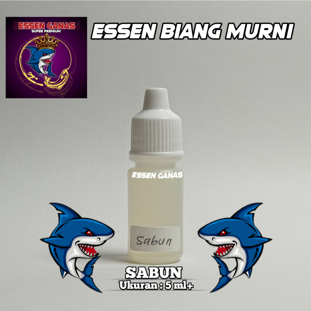 Essen Biang//SABUN/SHINZUI 5 ML/Biang Essen Pancing 100% Murni/Penguat Aroma Umpan Pancing