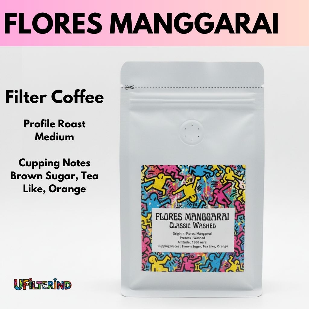 

Flores Manggarai Arabica Classic Washed 100/200g