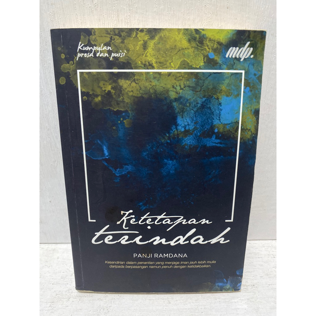 Buku Original KETATAPAN TERINDAH - PANJI RAMDANA