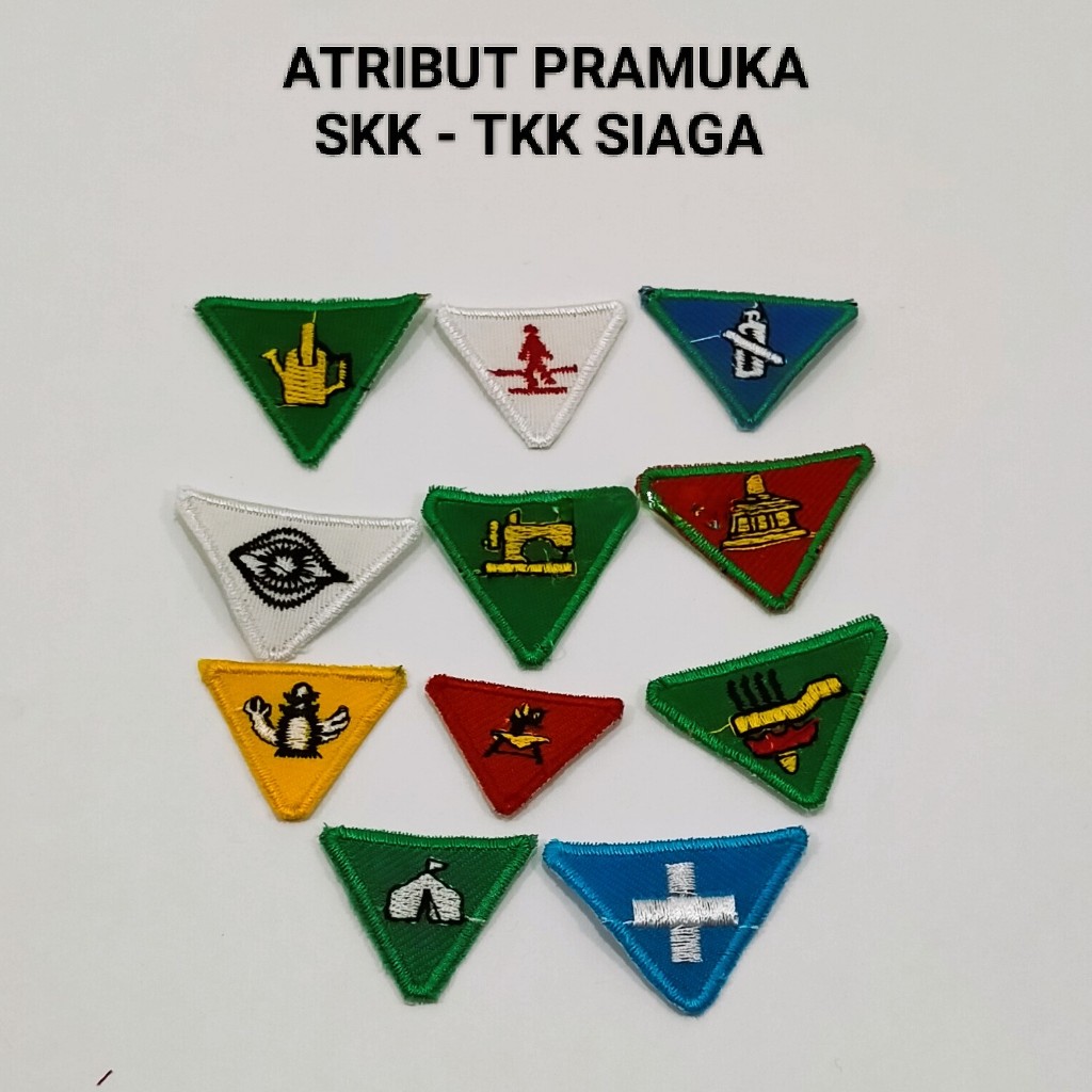 Atribut Pramuka Tanda Kecakapan TKK - SKK SIAGA / TKK SIAGA