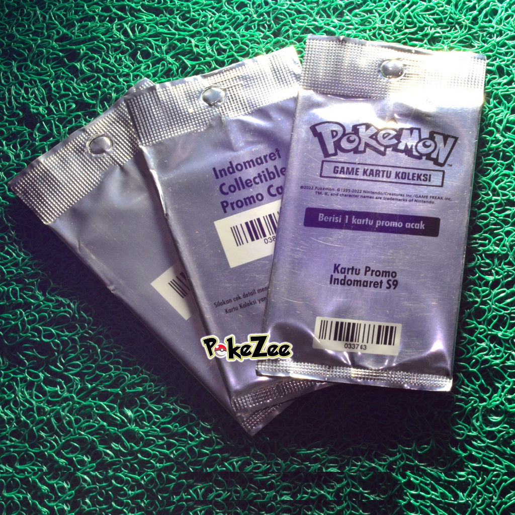 Pack Kartu Pokemon Promo Indomaret Sealed TCG Indonesia