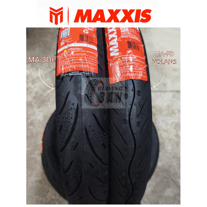 (RING 17) Ban Motor Bebek 70 90 17 (CEK VARIAN MAXXIS DIAMOND MA 3Di / Volans / KATANA ) FREE PENTIL