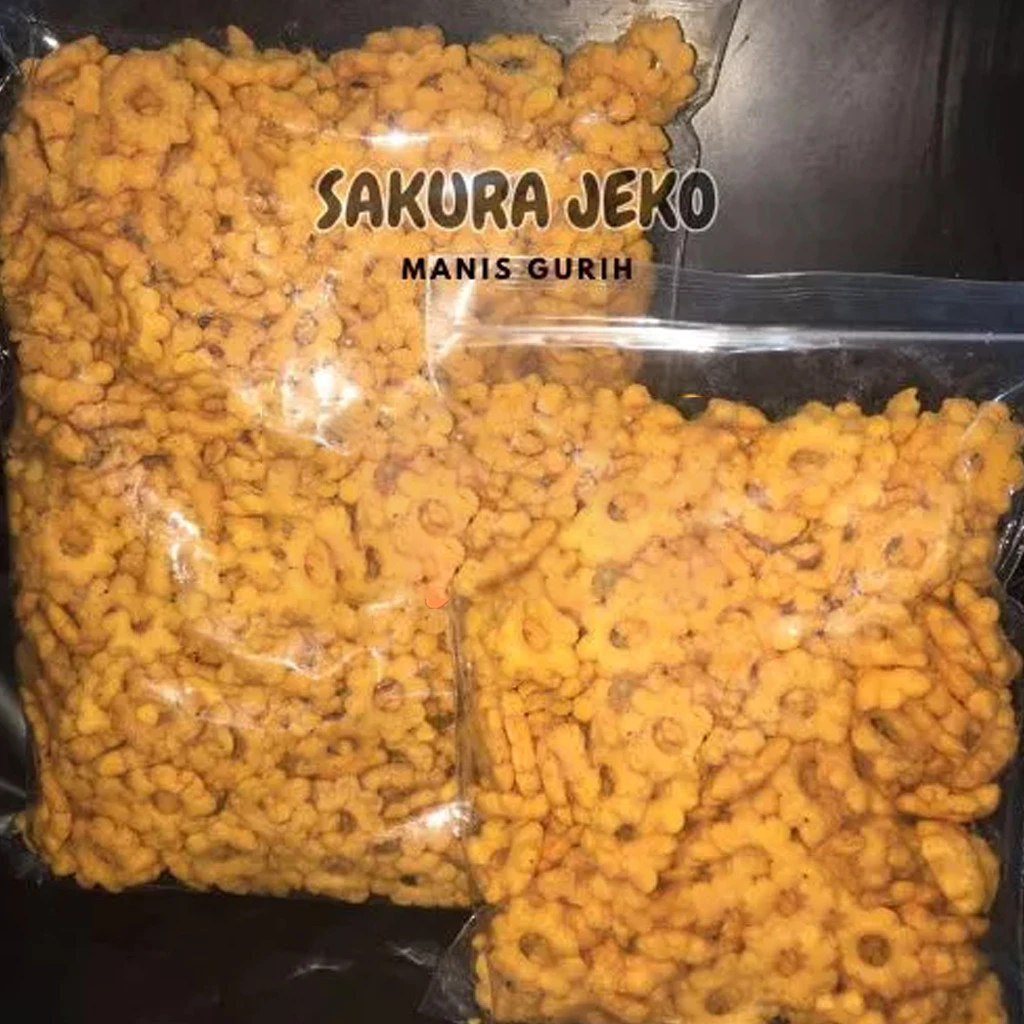 

Sakura Jeko Barbeque 200Gr / Pilus Ribut / Snack Jadul Lezat Gurih - Snackywacky
