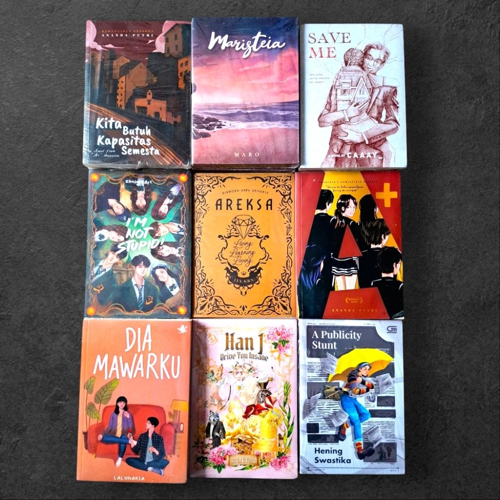 OBRAL BUKU MURAH ORIGINAL BUKU NOVEL REMAJA / NOVEL ROMANCE / BUKU CERITA REMAJA / NOVEL CERITA REMA