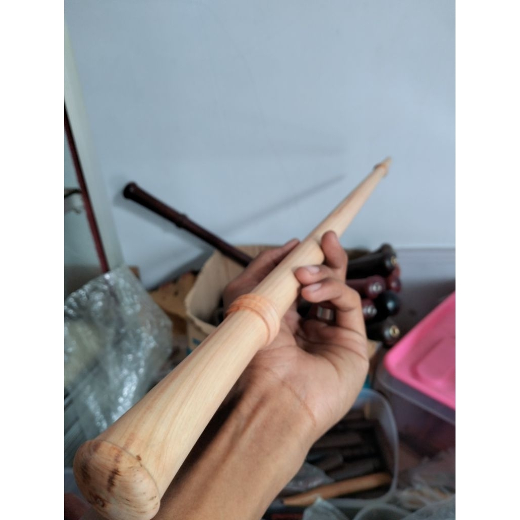 tongkat komando kayu cendana super wangi