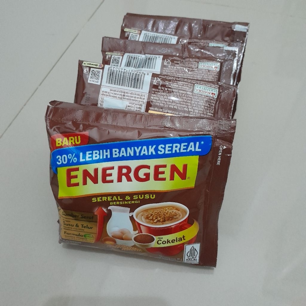 

Energen cokelat 35 g