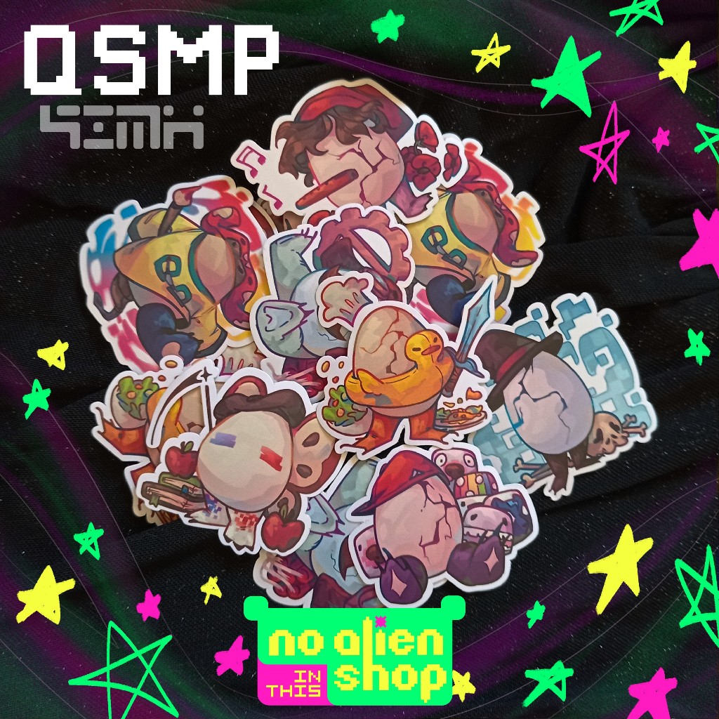 QSMP Fanmerch | Egg Sticker