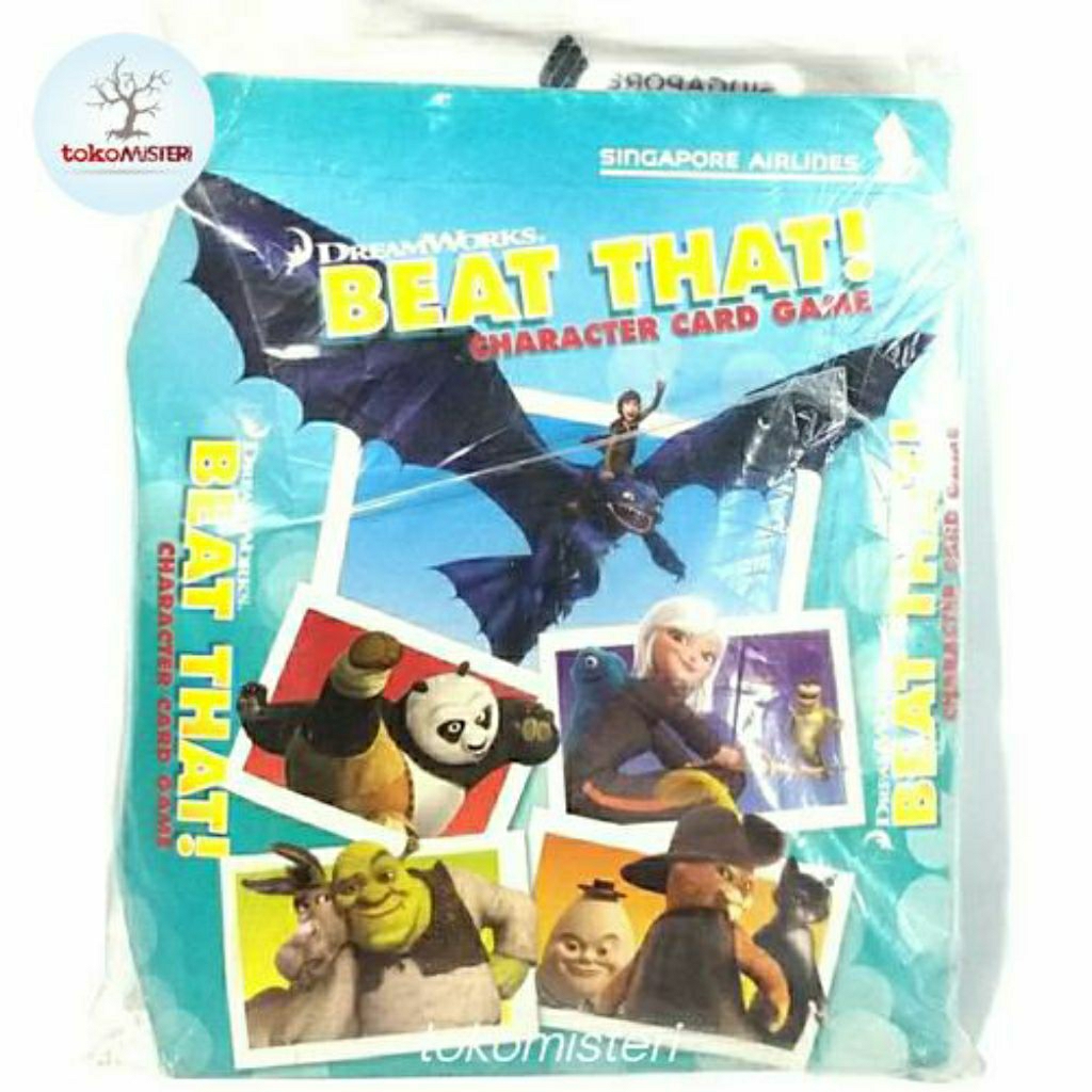 Beat That Permainan Kartu Naga Toothless Httyd How To Train Your Dragon Monsters Vs Aliens Kungfu Pa