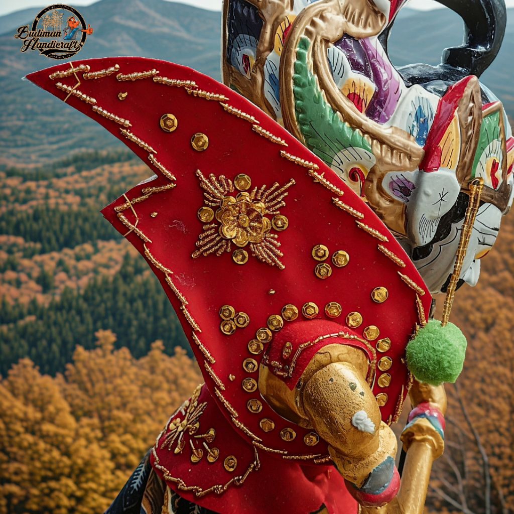 Sayap Wayang Golek Gatotkaca uk tinggi ±70cm