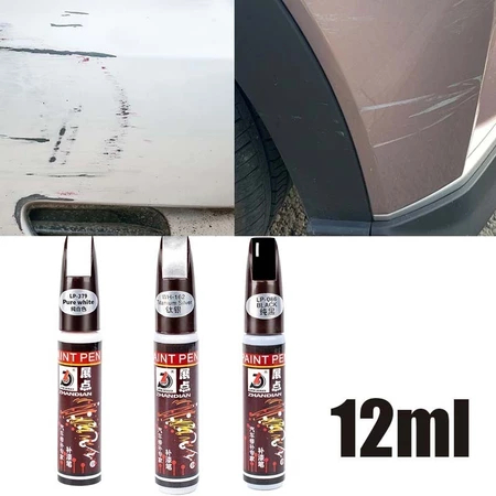 Hitam/Putih/Perak Cat Baret Mobil Menghilangkan Goresan Body Mobil Universal Pulpen Mobil Spidol Bar