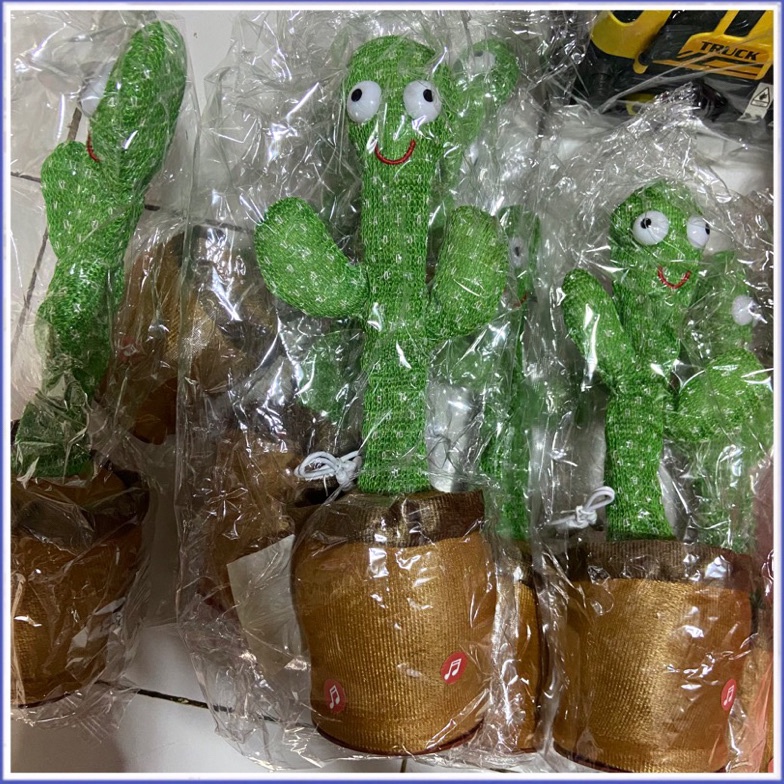 Terbaru BISA DI CAS KAKTUS GOYANG KAKTUS JOGET KAKTUS ROBOT JOGET ANAK BONEKA KAKTUS MAINAN VIRAL KA