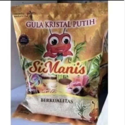 

GULA SI MANIS KEMASAN 1kg READY STOK