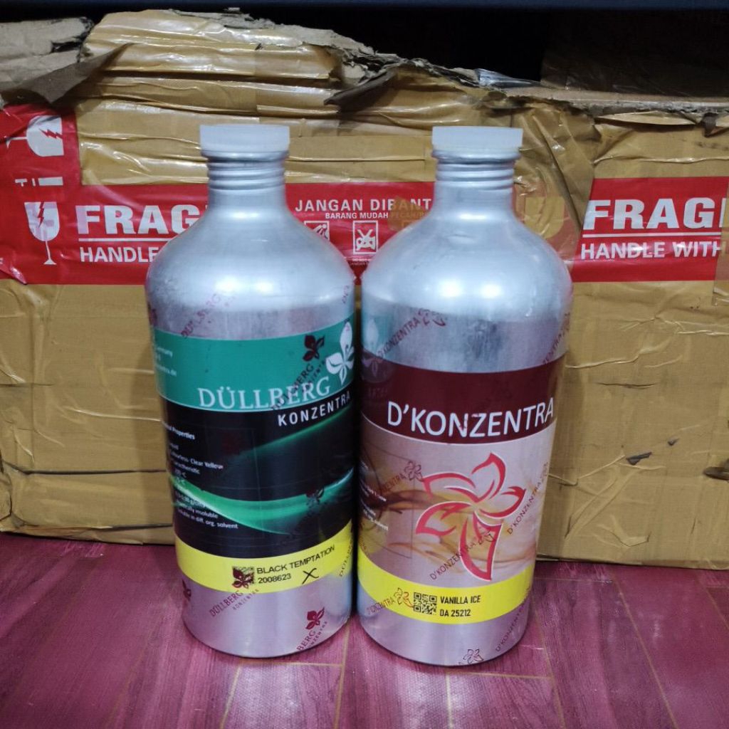 kaleng parfum bekas dullberg dan konzentra 1 kg