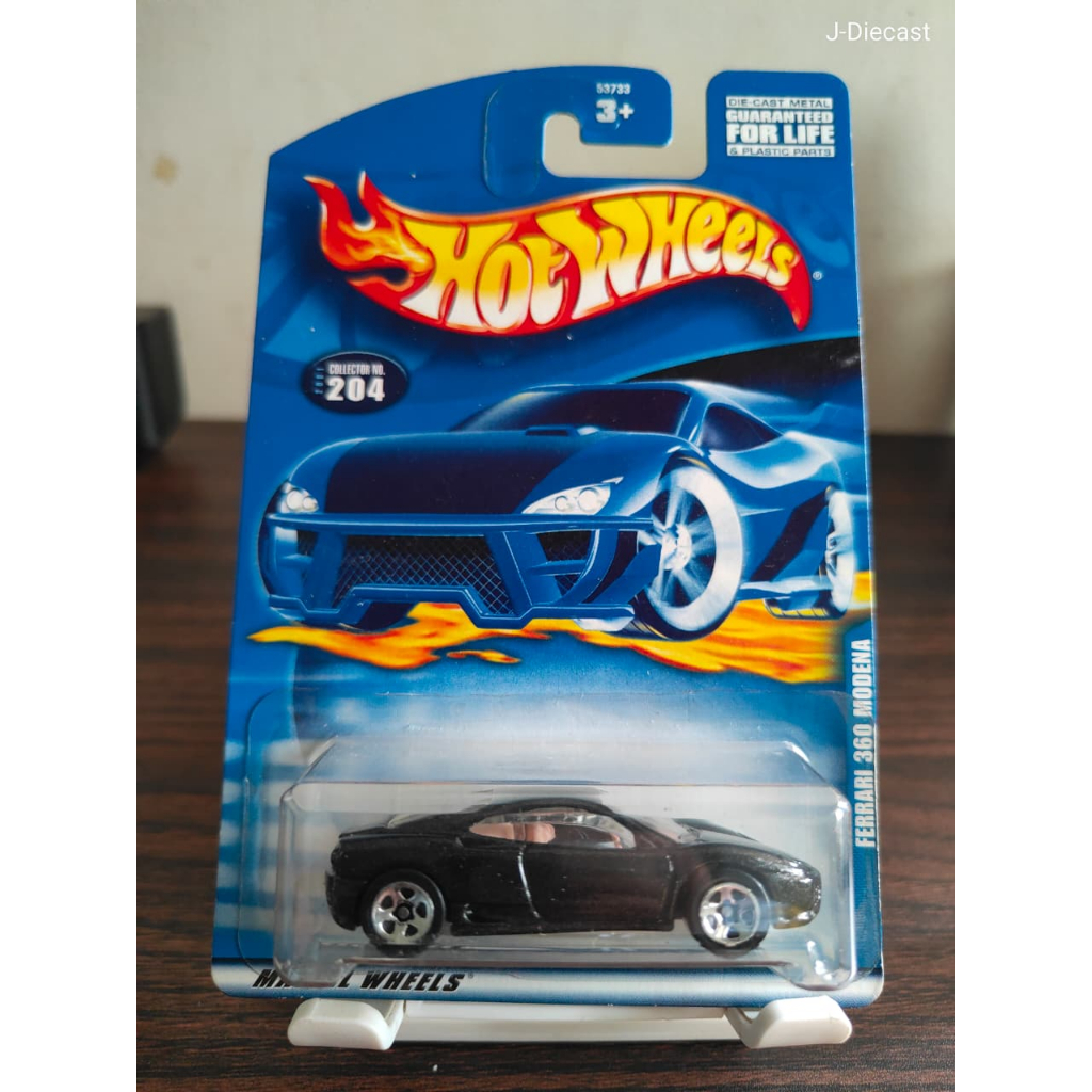 Hotwheels Reguler Ferrari 360 Modena [Free Protector]