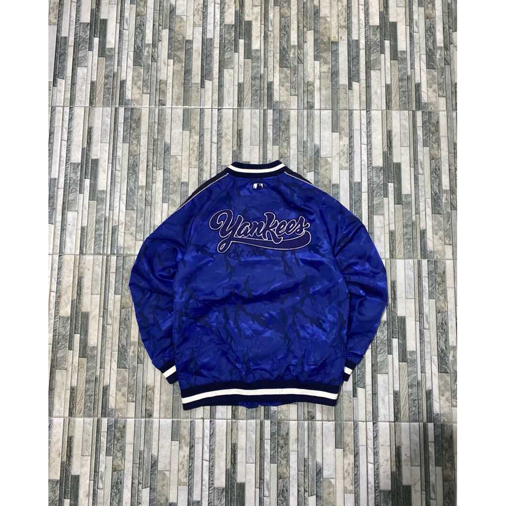 Varsty jacket MLB Yankees Camo (satin)
