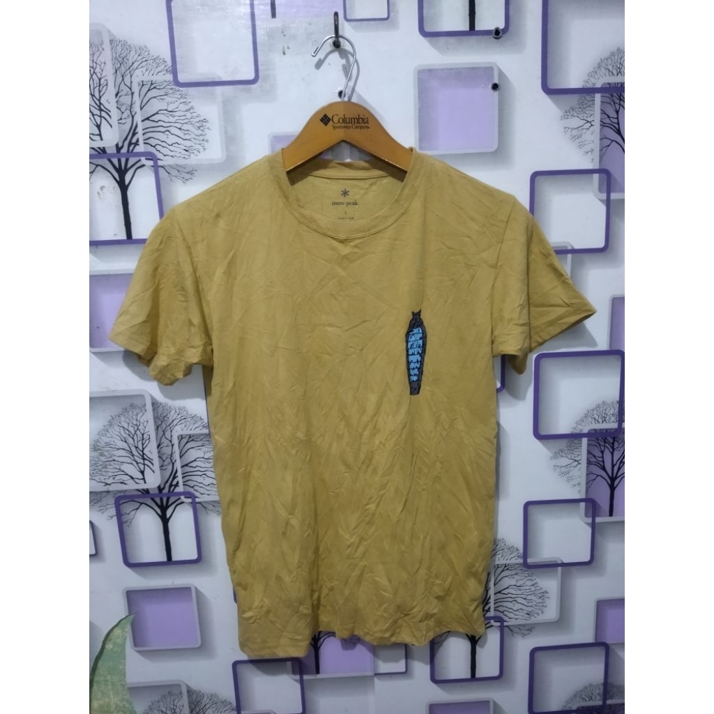 kaos Snow peak autentik