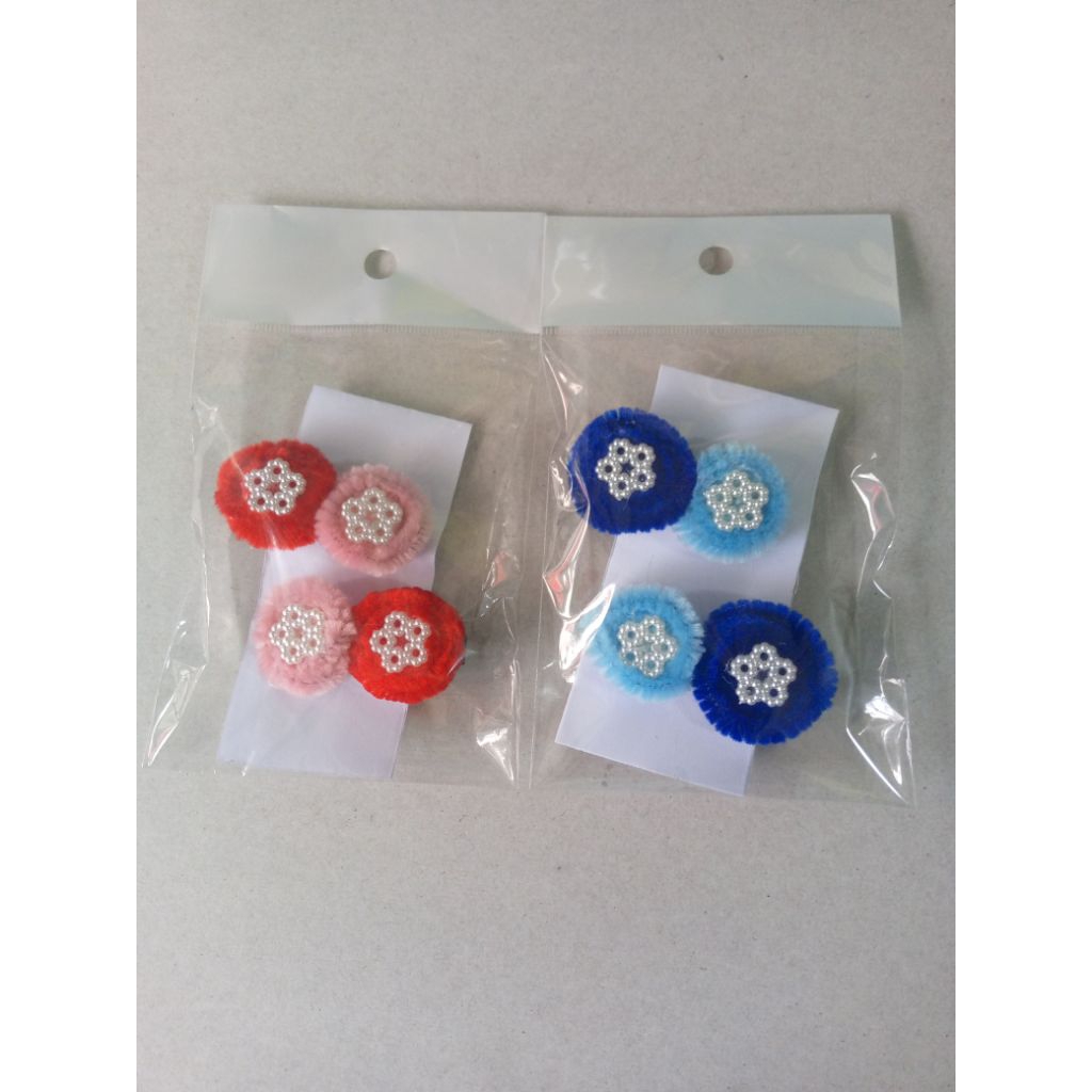 jepit rambut anak- dewasa / handmade / kawat bulu / Jepit rambut Unik / Jepit rambut lucu / dukung l