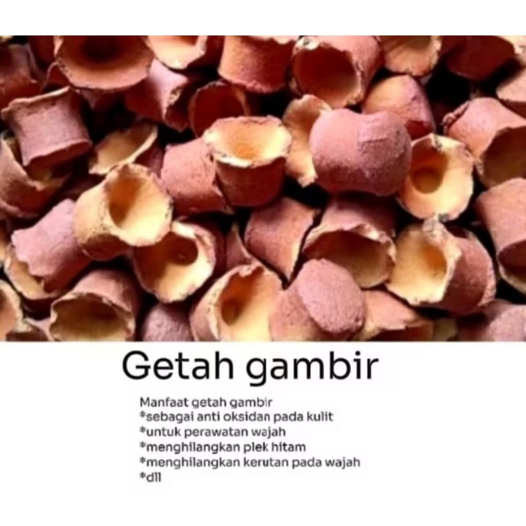 Getah Gambir Alami asli per pic