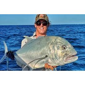 Ikan GT Air Tawar / Ikan Gian Trevally Air Tawar Ukuran 20 cm