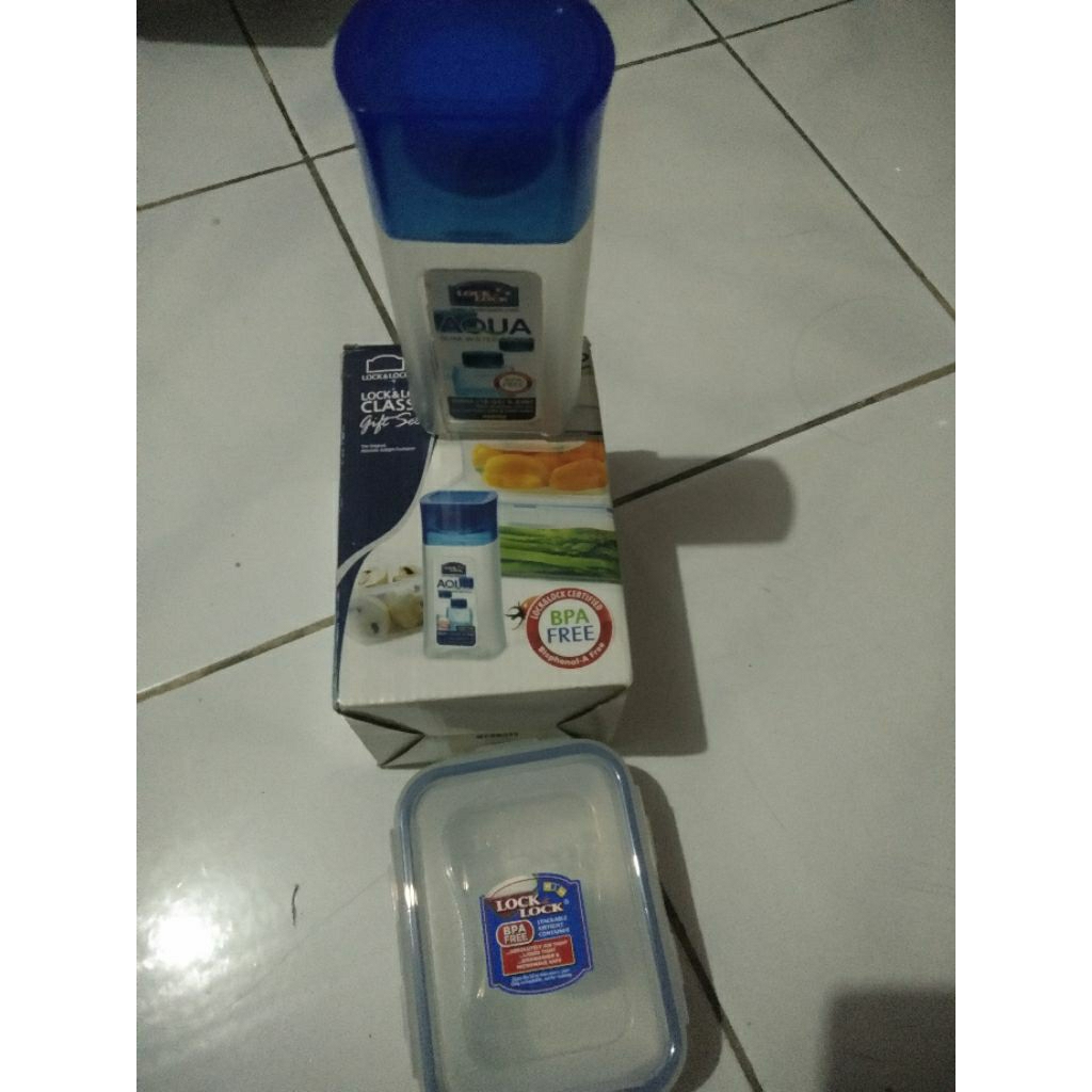 lunch box set lock and lock