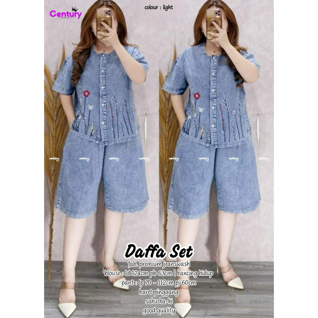 DAFFA SETELAN JEANS PREMIUM by CENTURY