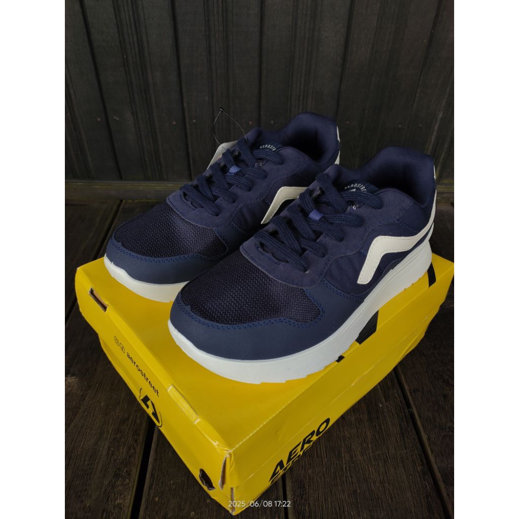 Aerostreet Massive Evo Natural Navy Emas