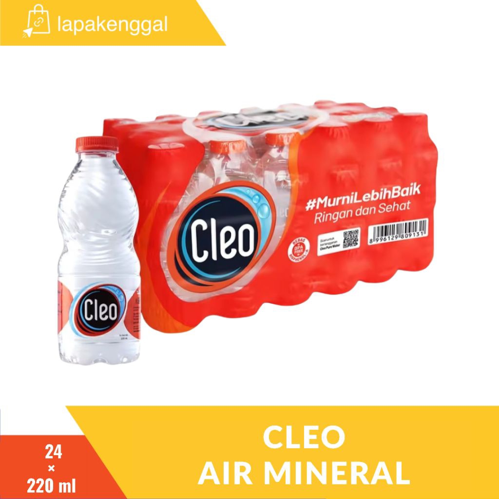 

CLEO Air Minum Mineral Water 220 ml