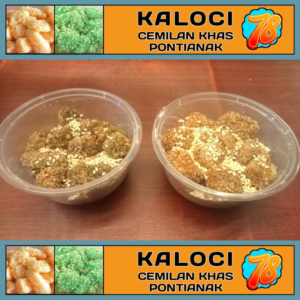 

Mochi kaloci Khas Pontianak. Kaloci 78