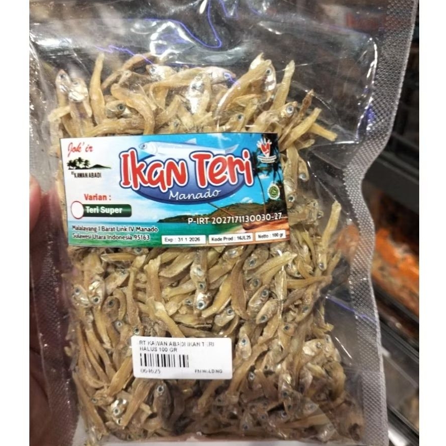 

Ikan Teri Halus Manado