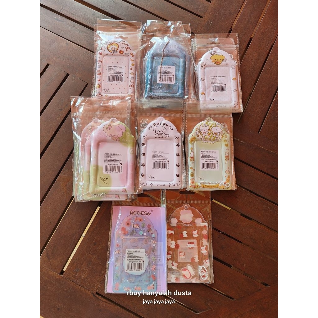 

PVC card holder - free biji lada - pc holder kpop, pc holder anime