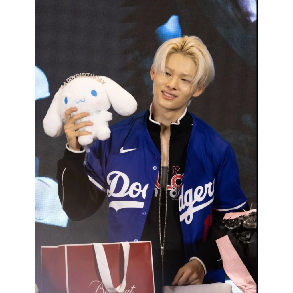 jersey baseball dodgers enhypen biru bisa custom