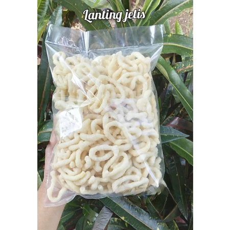 

Camilan Khas Purworejo Lanting Jetis Rasa Bawang Ukuran 250 Gram Makanan Ringan Oleh - Oleh Khas Purworejo