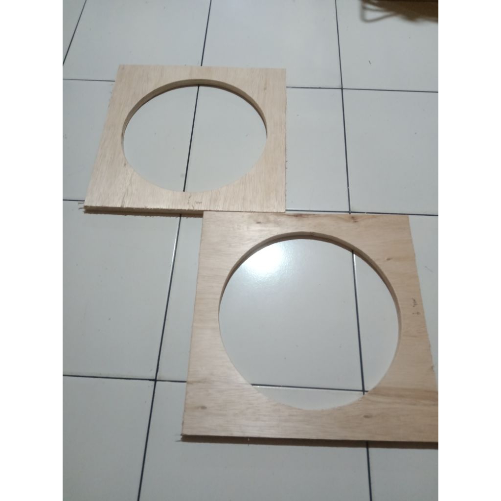Triplek depan box speaker 12 inch bahan 15mm