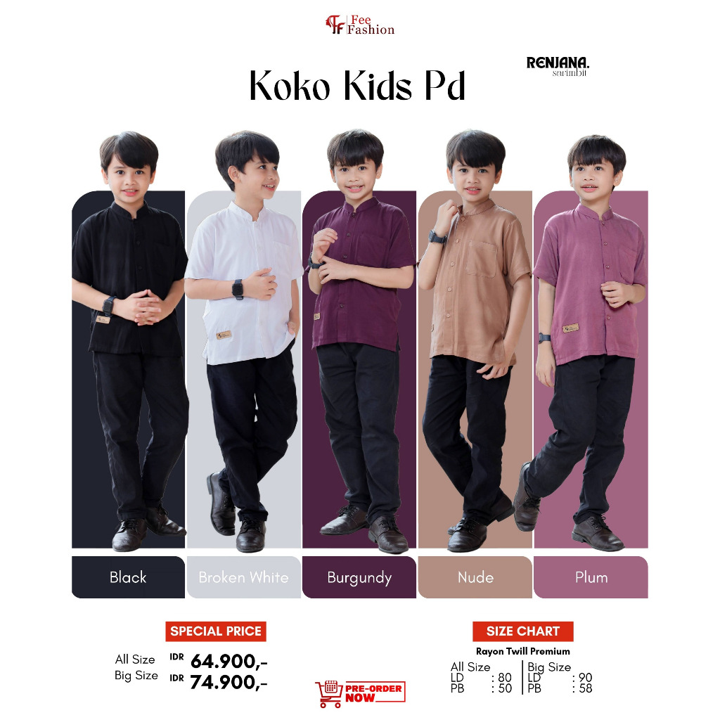RENJANA SARIMBIT KOKO KIDS BY FEE FASHION