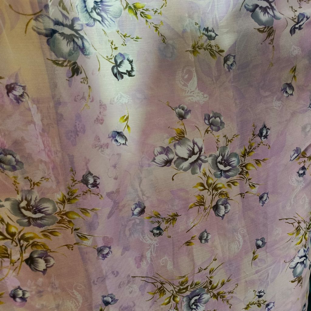 Kain sifon silky - kain sifon polos - kain sifon yoryu - kain sifon crinkle - kain sifon motif - kai