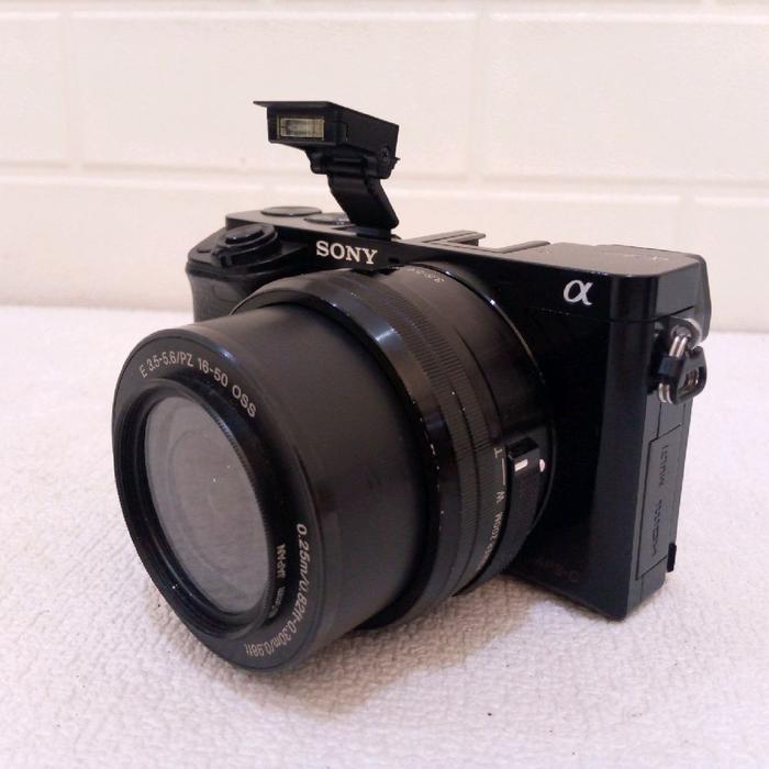 Sony a6000 lensa 16-50mm kamera mirrorless second Camera