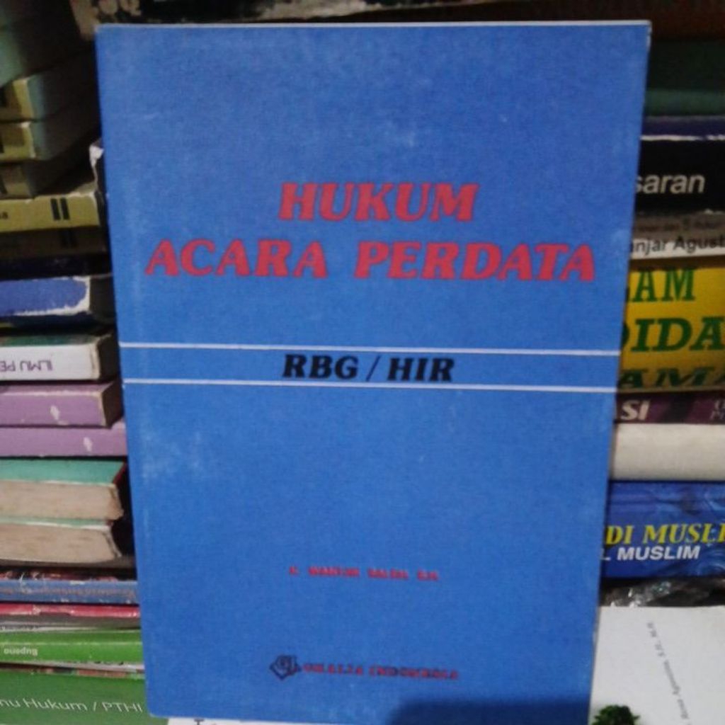 Buku Hukum acara perdata RBG/HIR