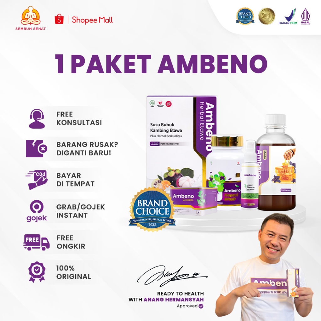 Ambeno - Variasi Madu Kapsul Cream Dan Liquid | Obat Herbal Wasir dan Ambeien Original Dan BPOM